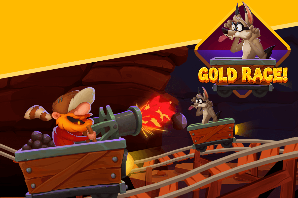 Åbn Gold Race! og vind