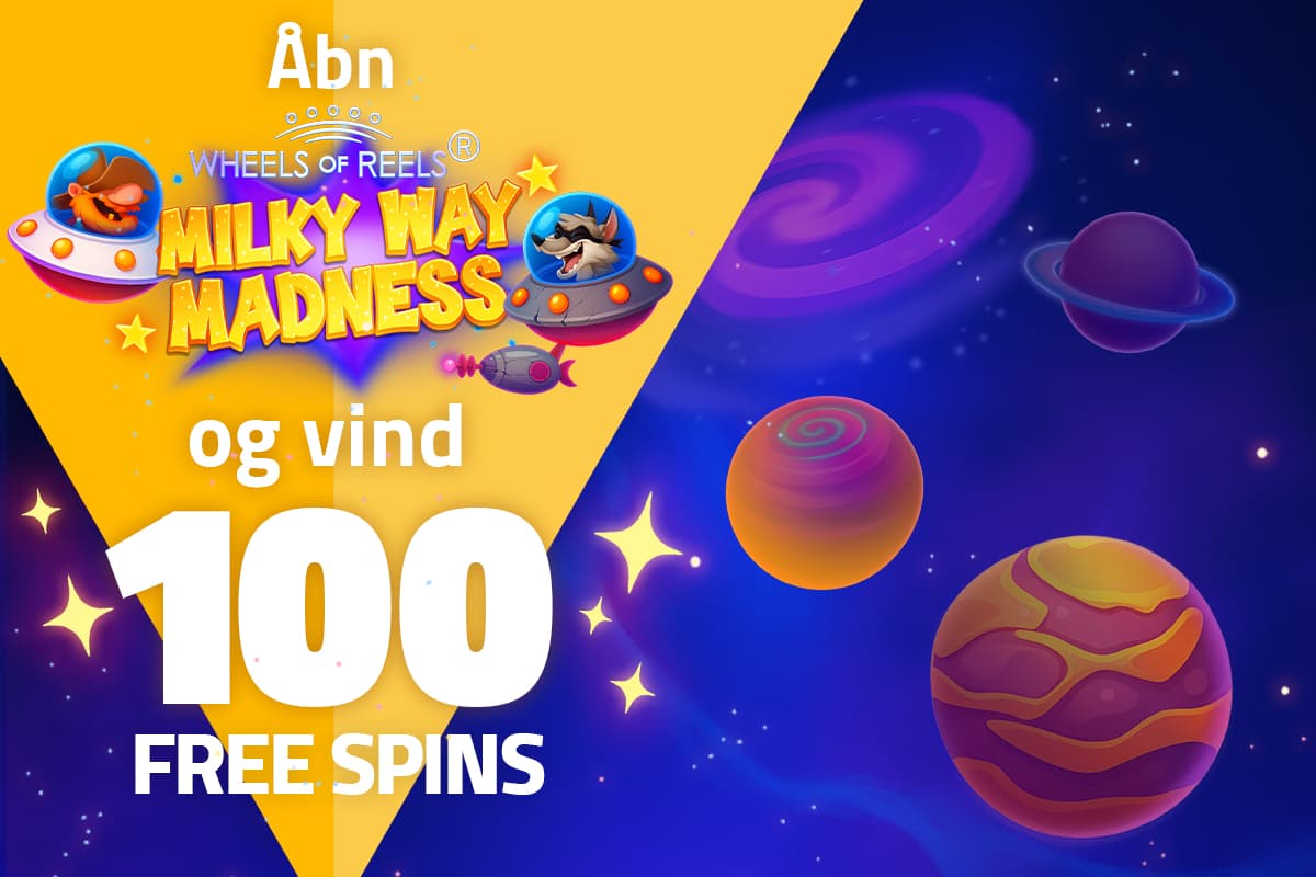 Vind 100 galaktiske free spins